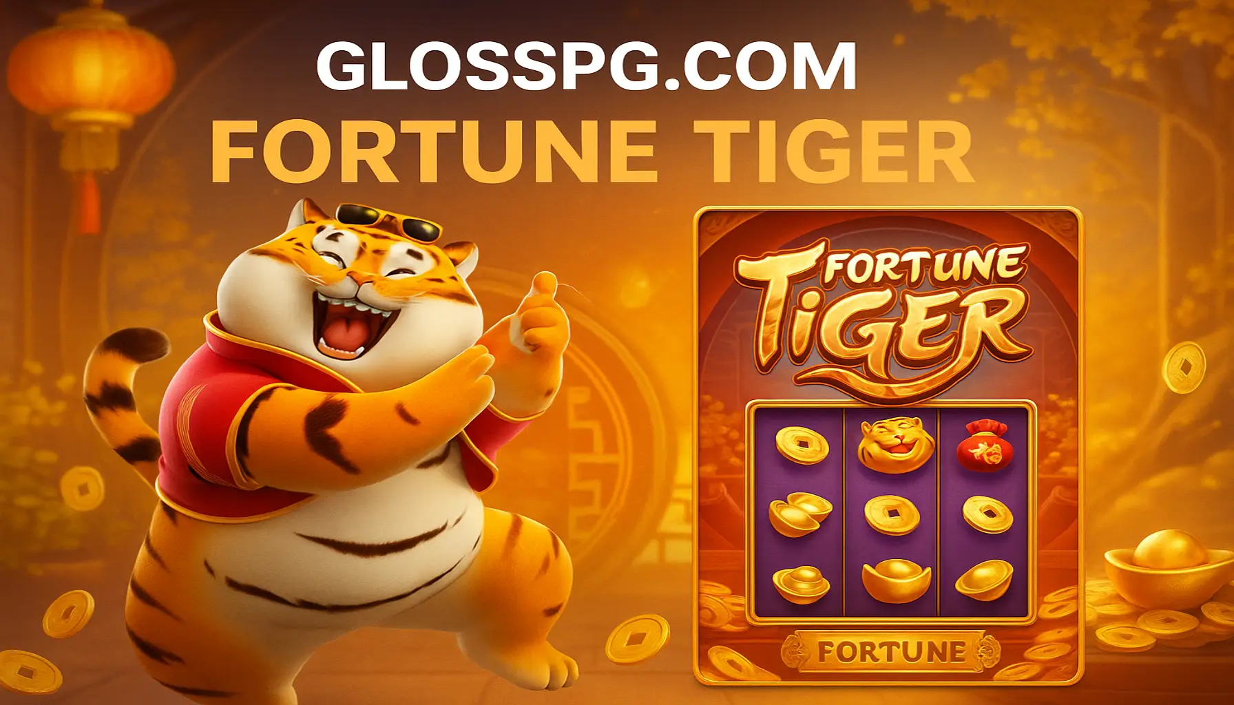 Fortune Tiger é um jogo imperdível no GLOSSPG.COM Casino